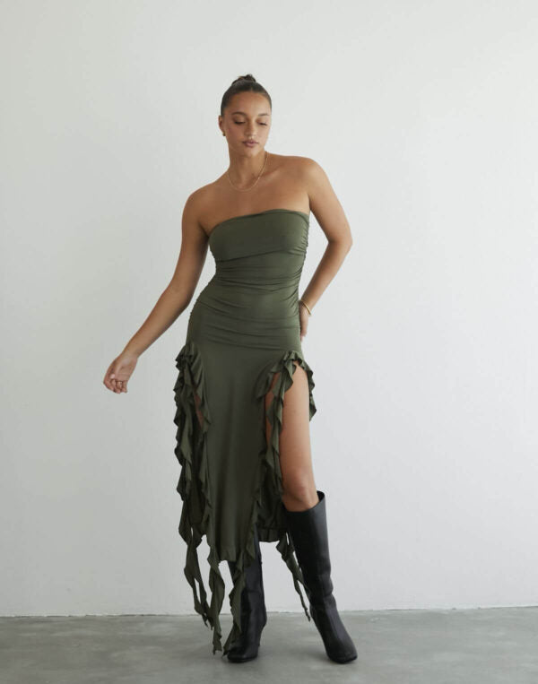 Aliza Mini Dress Olive