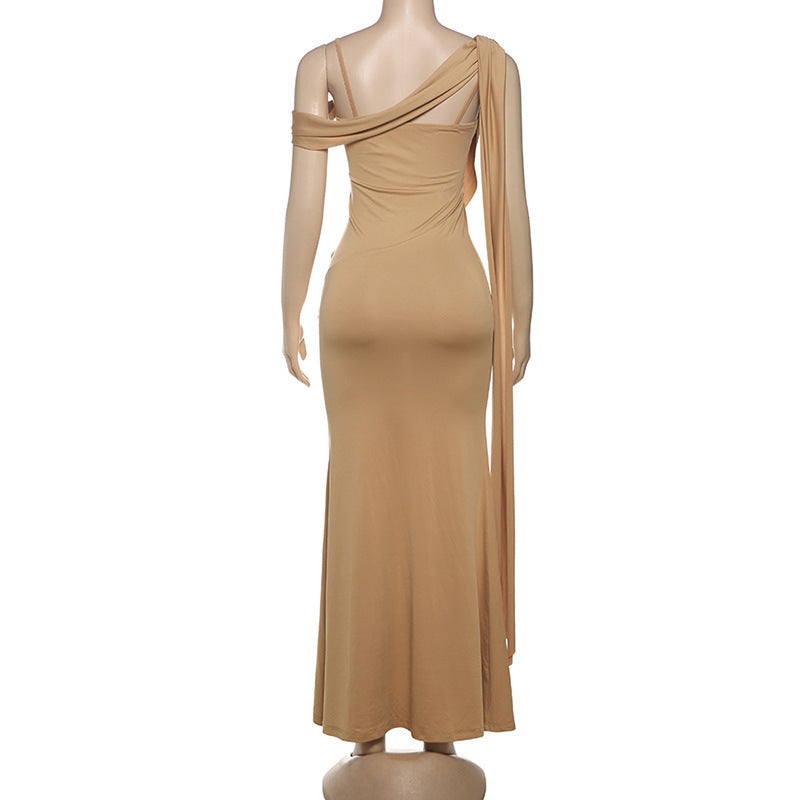 Elnora Maxi Dress Khaki