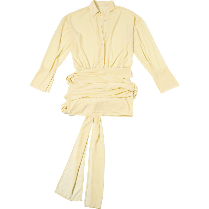 Lyon Mini Dress Yellow