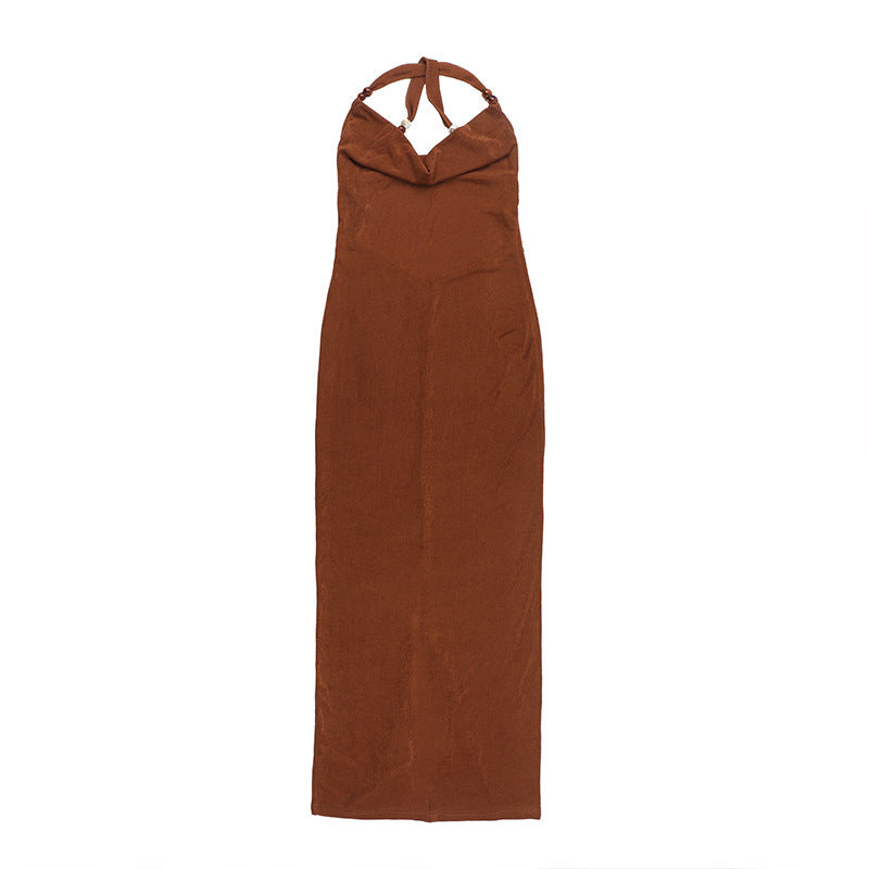 Rowan Maxi Dress Brown