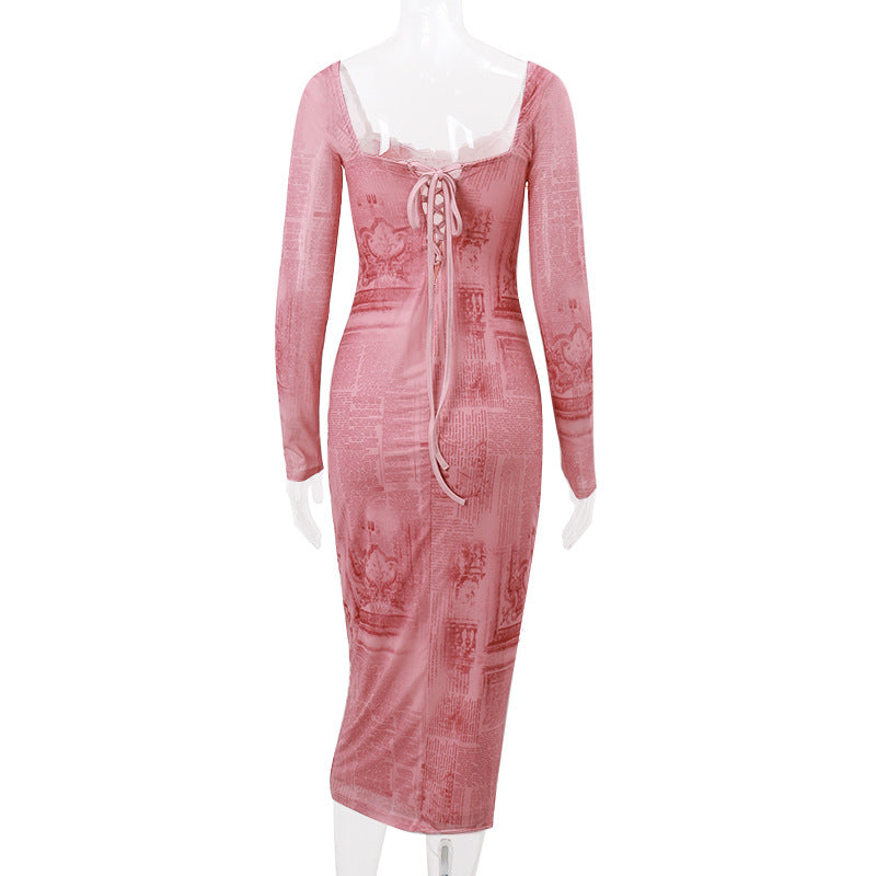 Date Night Dress Pink
