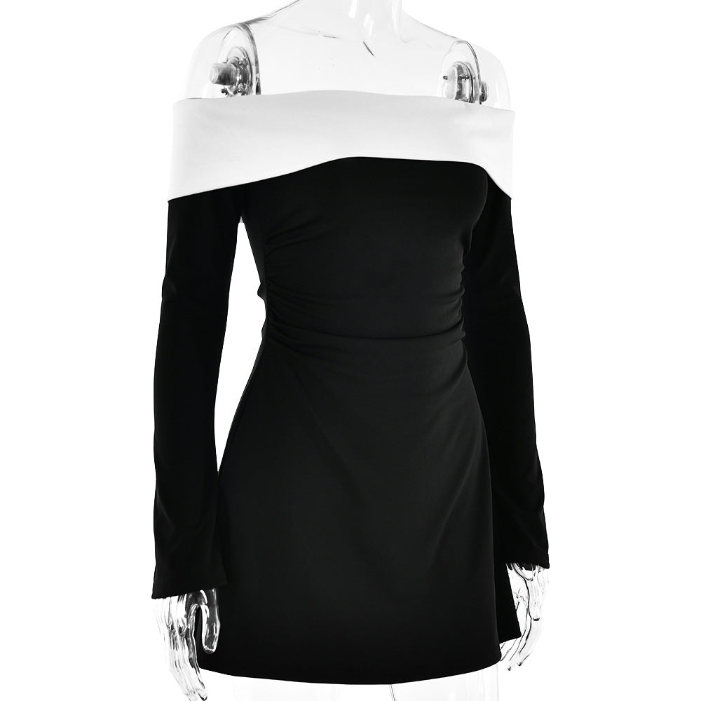 Bowen Mini Dress Black