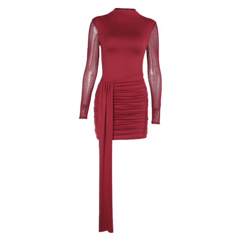 Rave Mini Bodycon Red