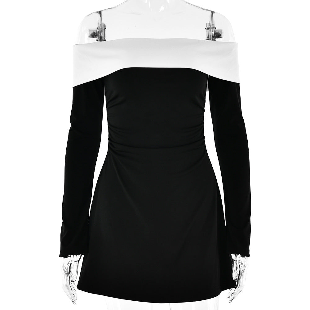 Bowen Mini Dress Black