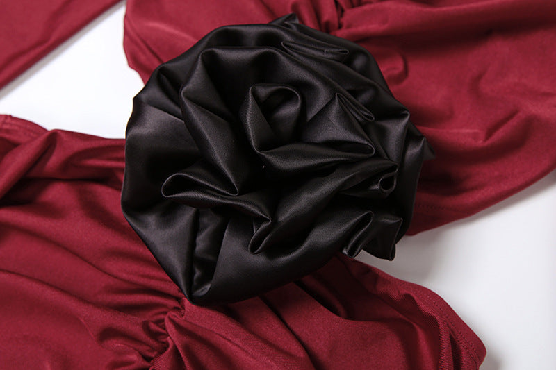 Ross Maxi Dress Red