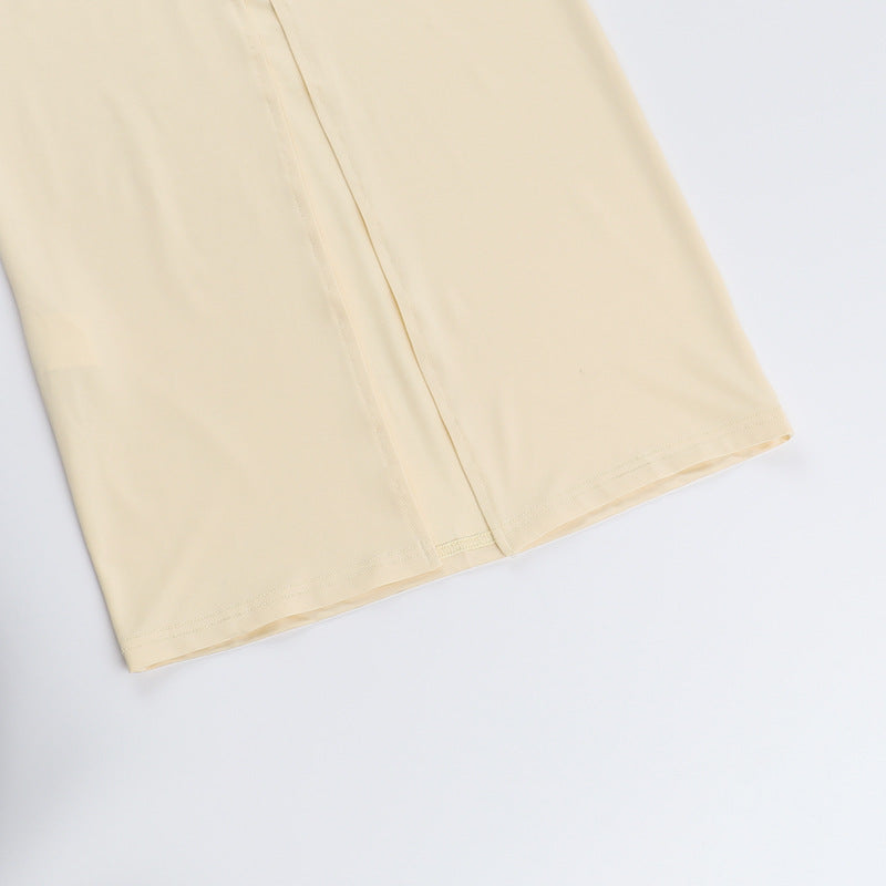 Zuma Assymetrical Dress Yellow
