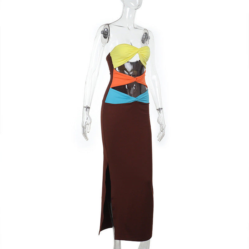 Jonjo Maxi Dress Brown