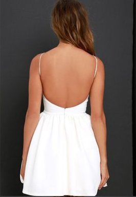 Marley Cotton Pocketed Bubble Dress White
