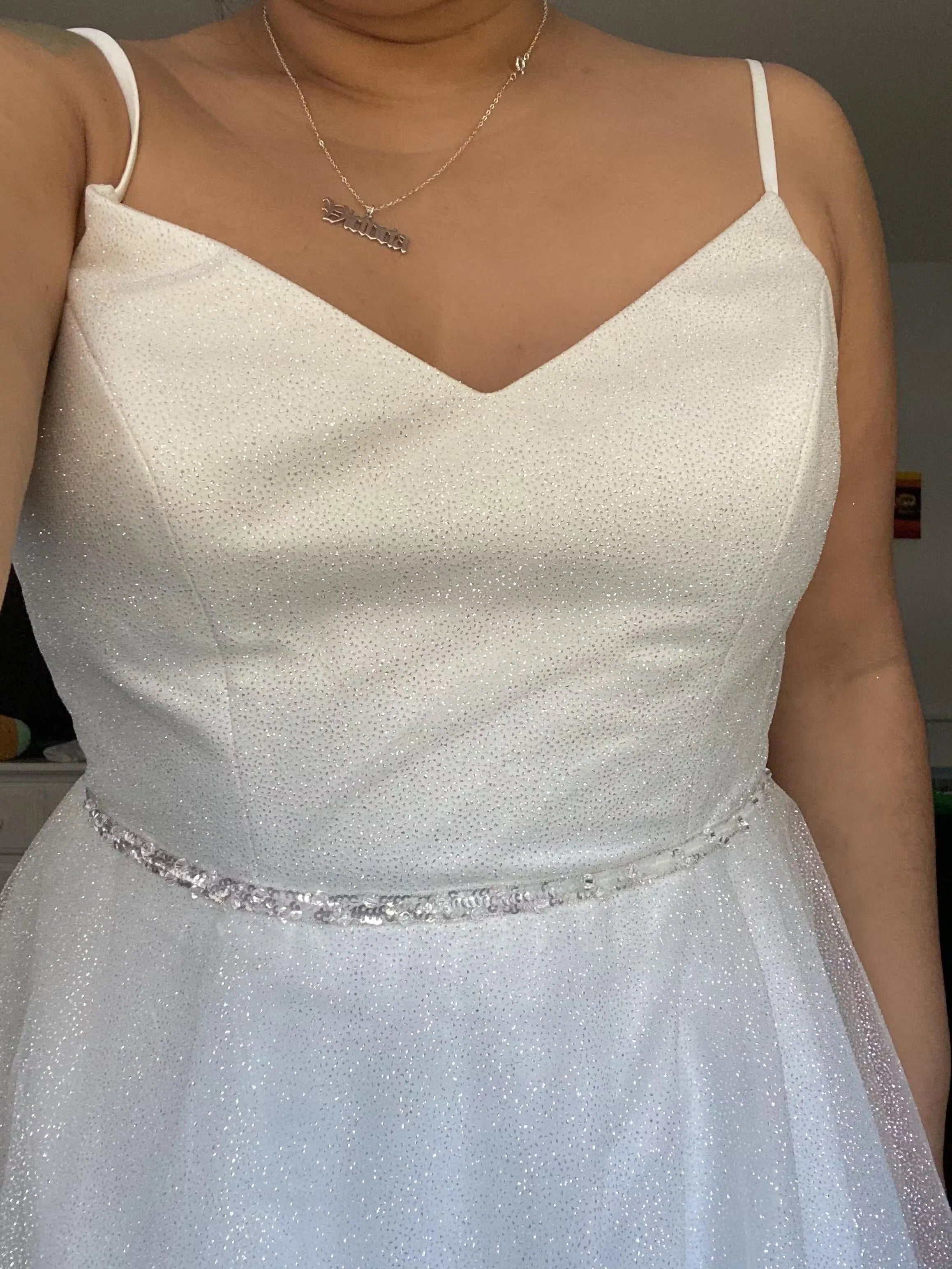 Plus-Size Shiny Wedding Dress Satin Mermaid Princess Bridal Gown Bow Vestido De Novia Simple Court Train Dress