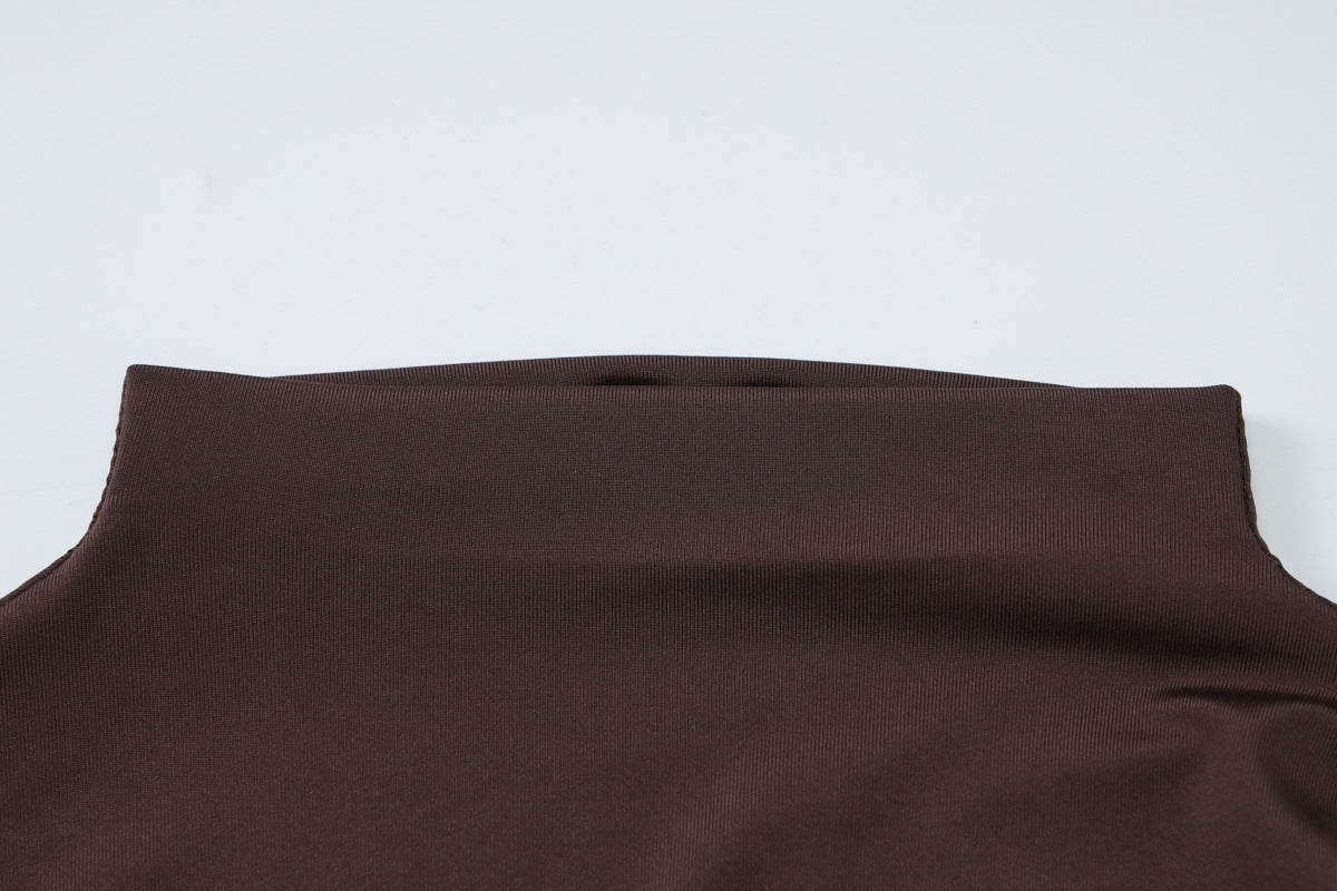 Gema Mini Dress Brown