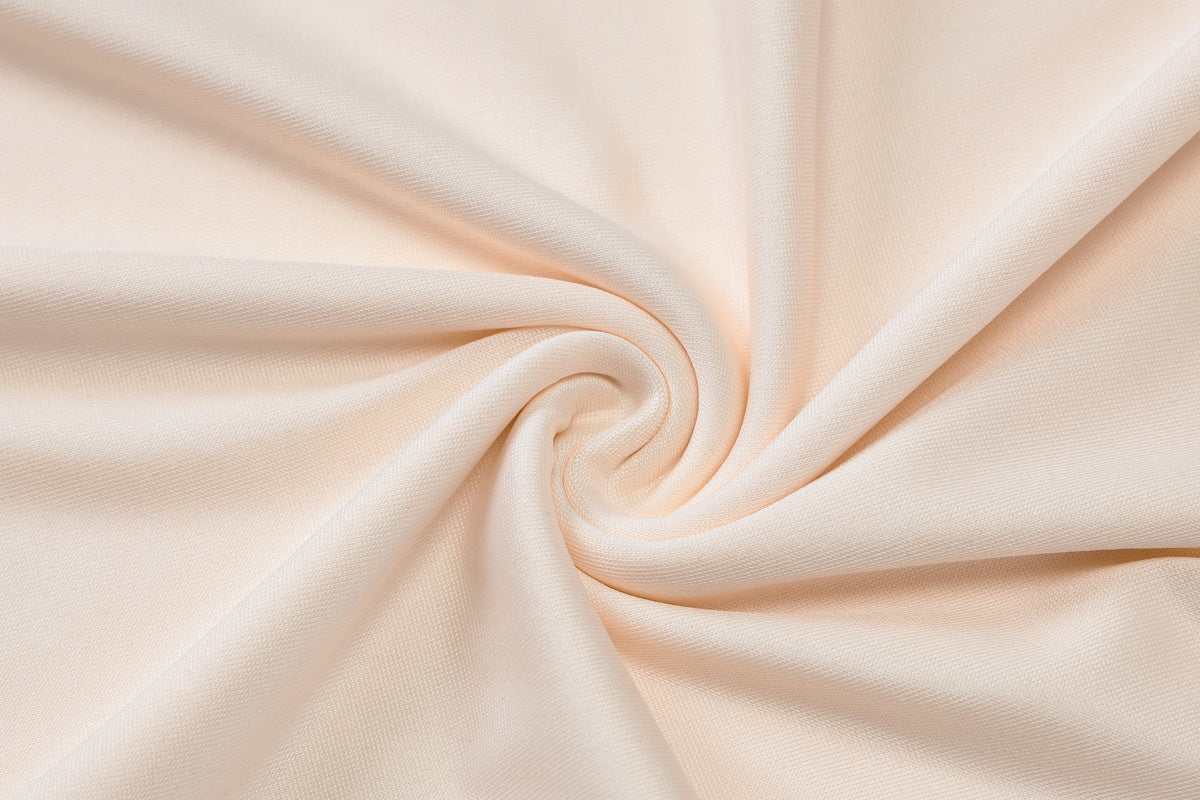 Delia Asymmetrical Dress Beige