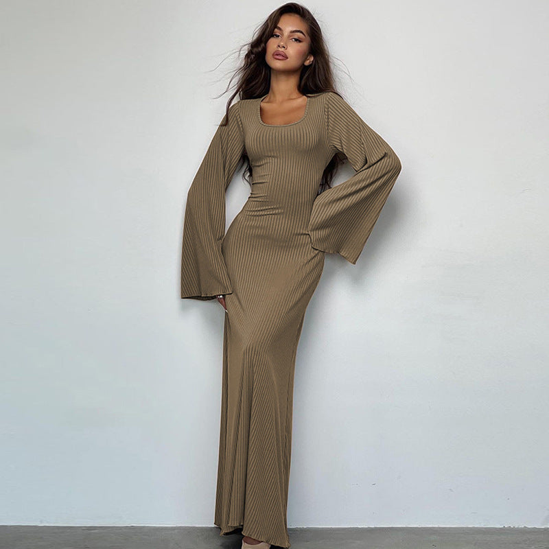 Elizabeth Maxi Dress Khaki
