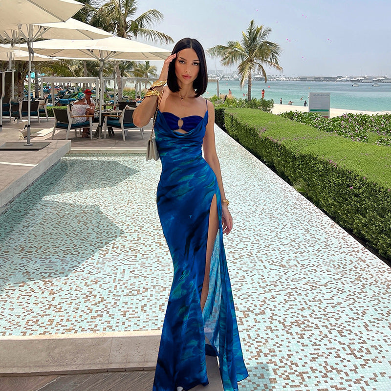 Dempsey Maxi Dress Blue