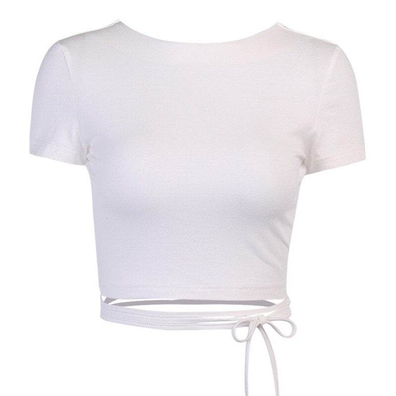 Black White Simple Solid Color TShirts