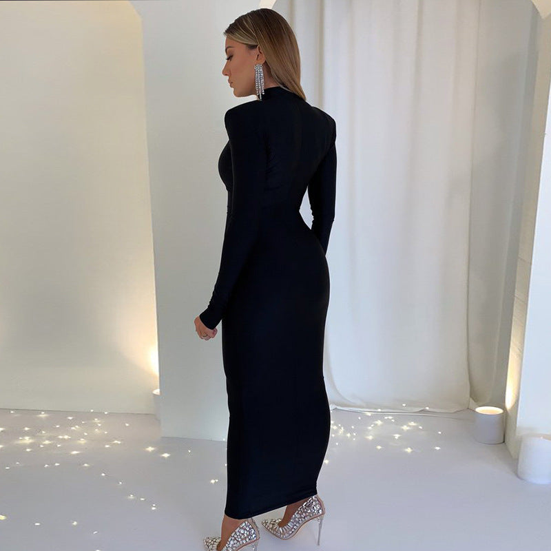 Helena Midi Dress Black