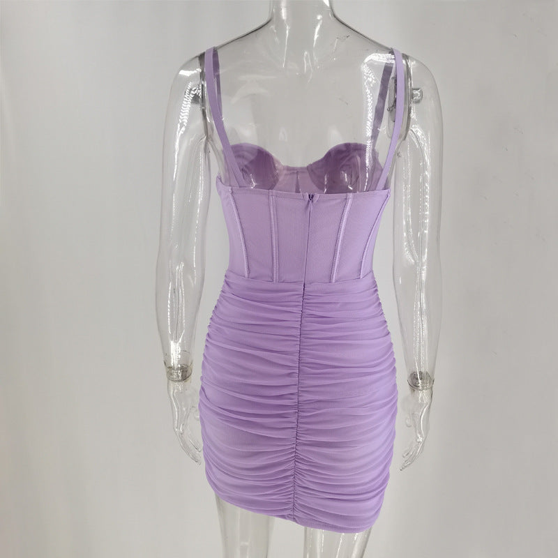 Cupid's Dream Mini Dress Purple
