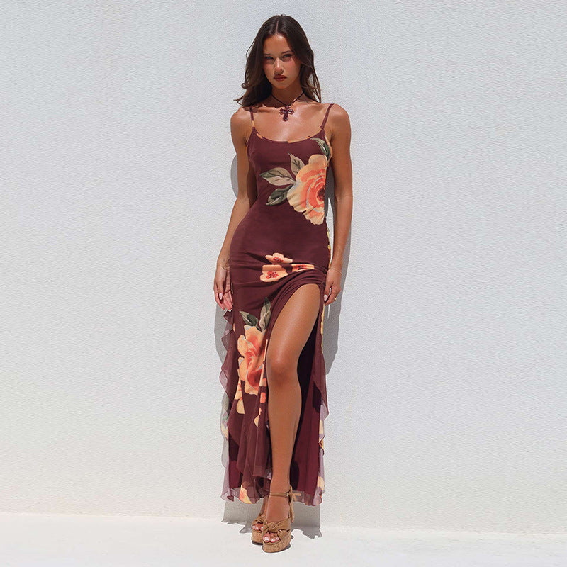 Russo Maxi Dress Brown