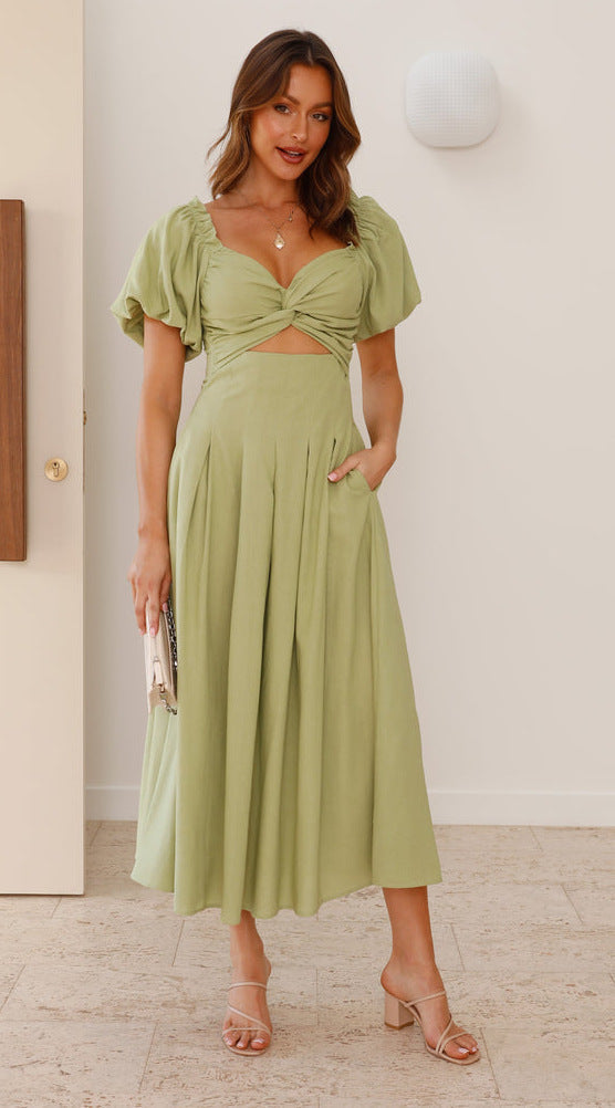 Algar Dress Green