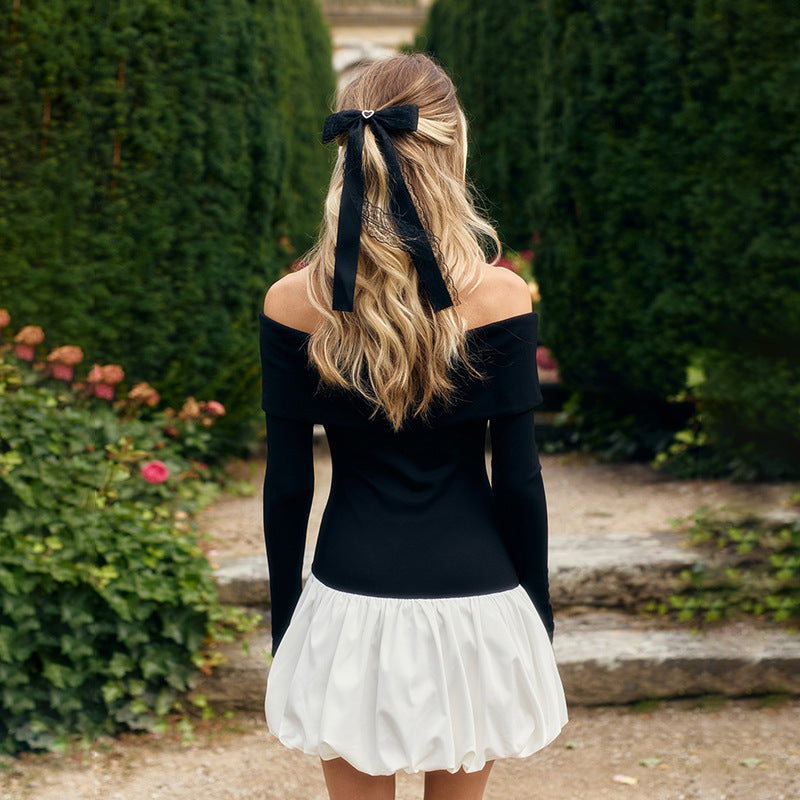 Night Frost Dress Black