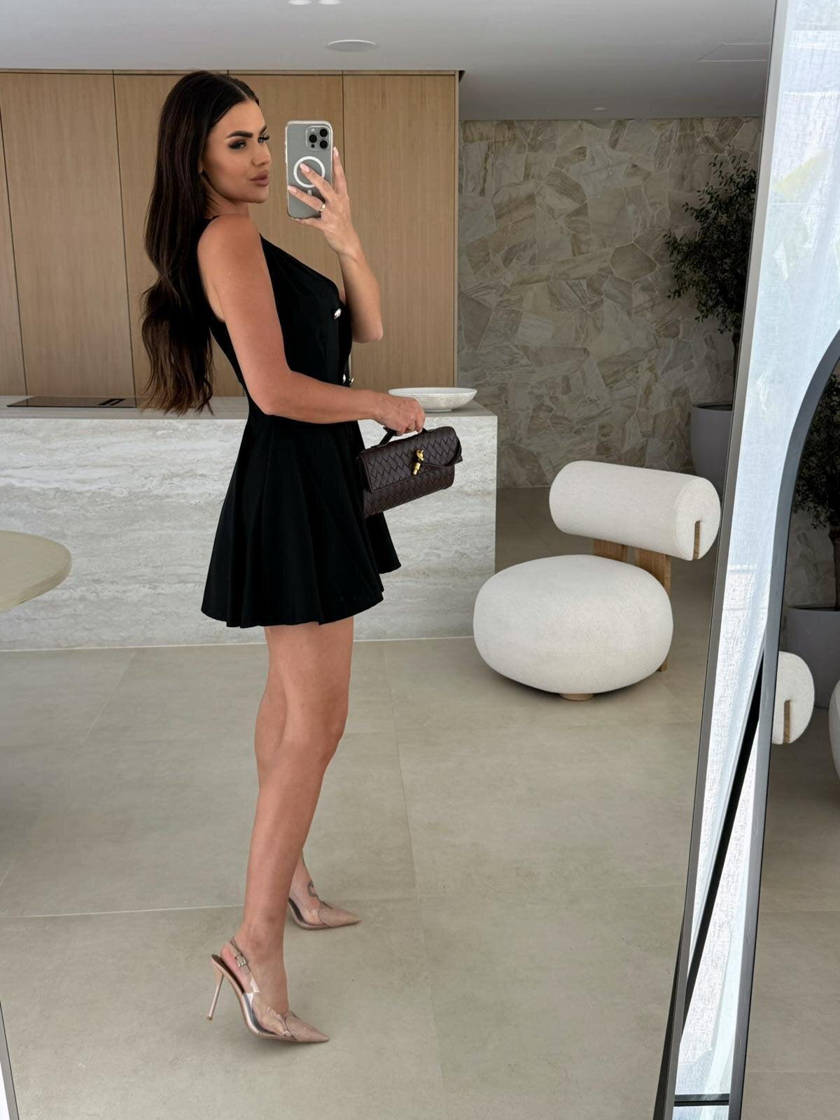 Sirico Mini Dress Black