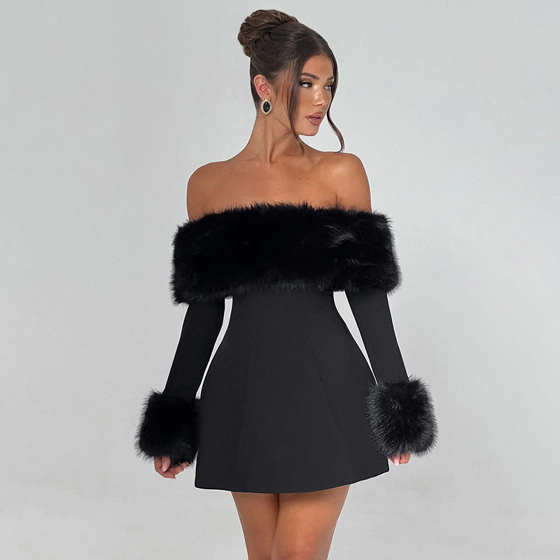 Carnival Mini Dress Black