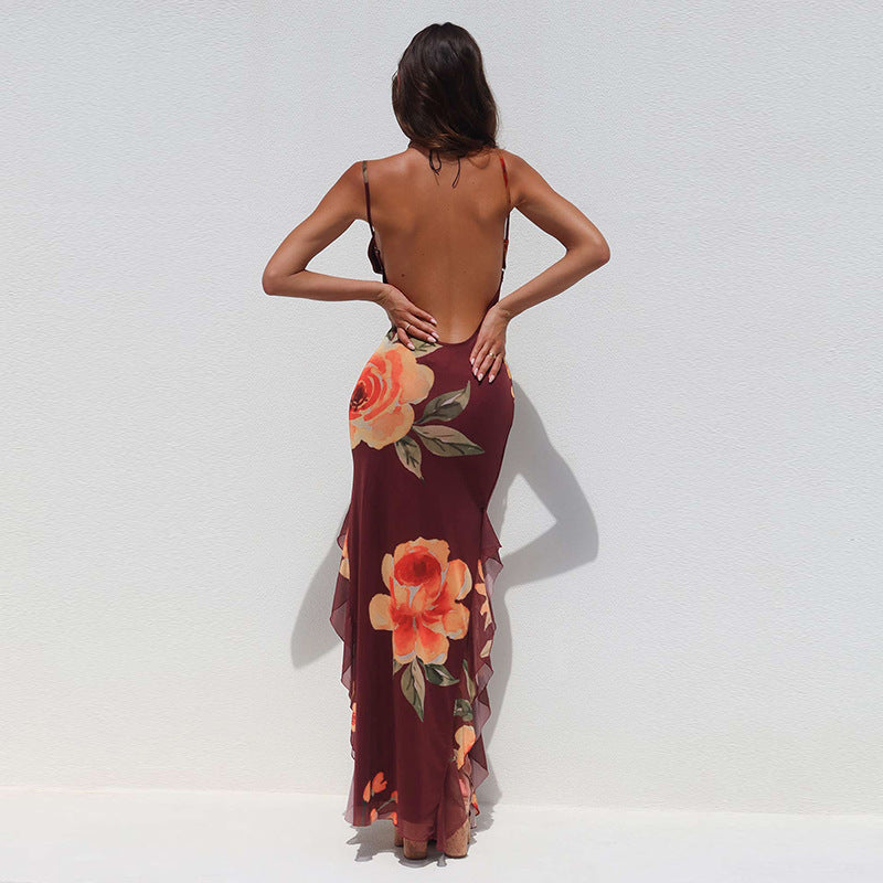 Russo Maxi Dress Brown
