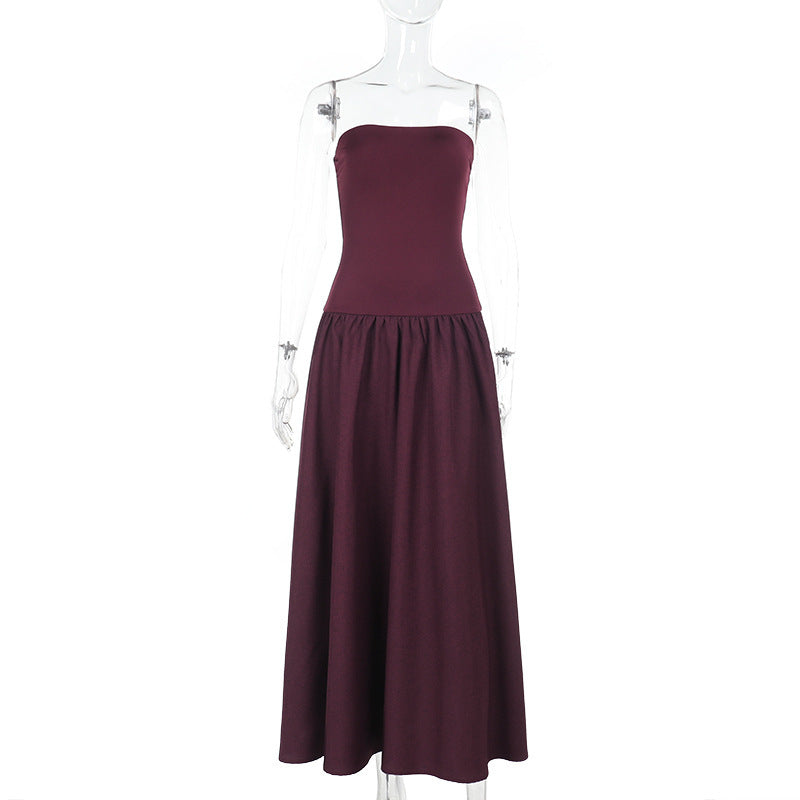 Zoey Maxi Dress Maroon