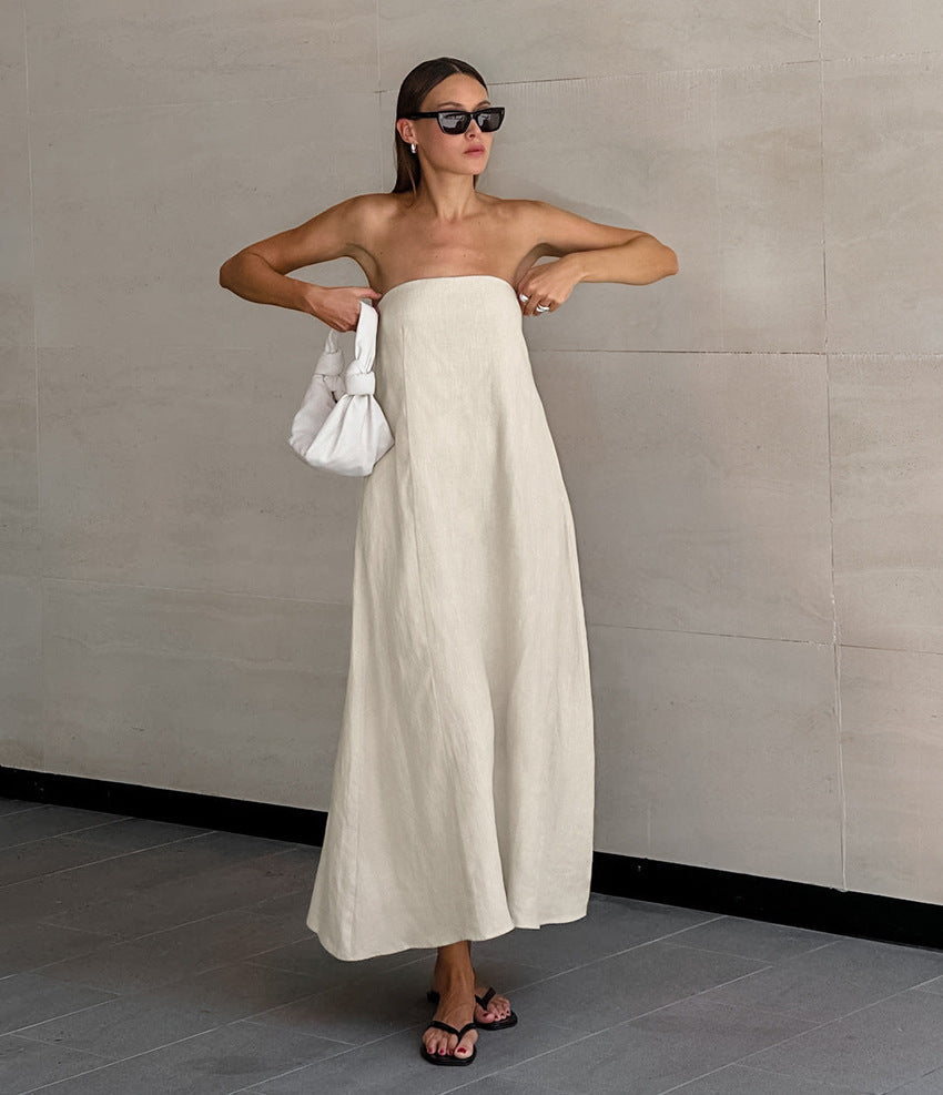 Martina Maxi Dress Beige