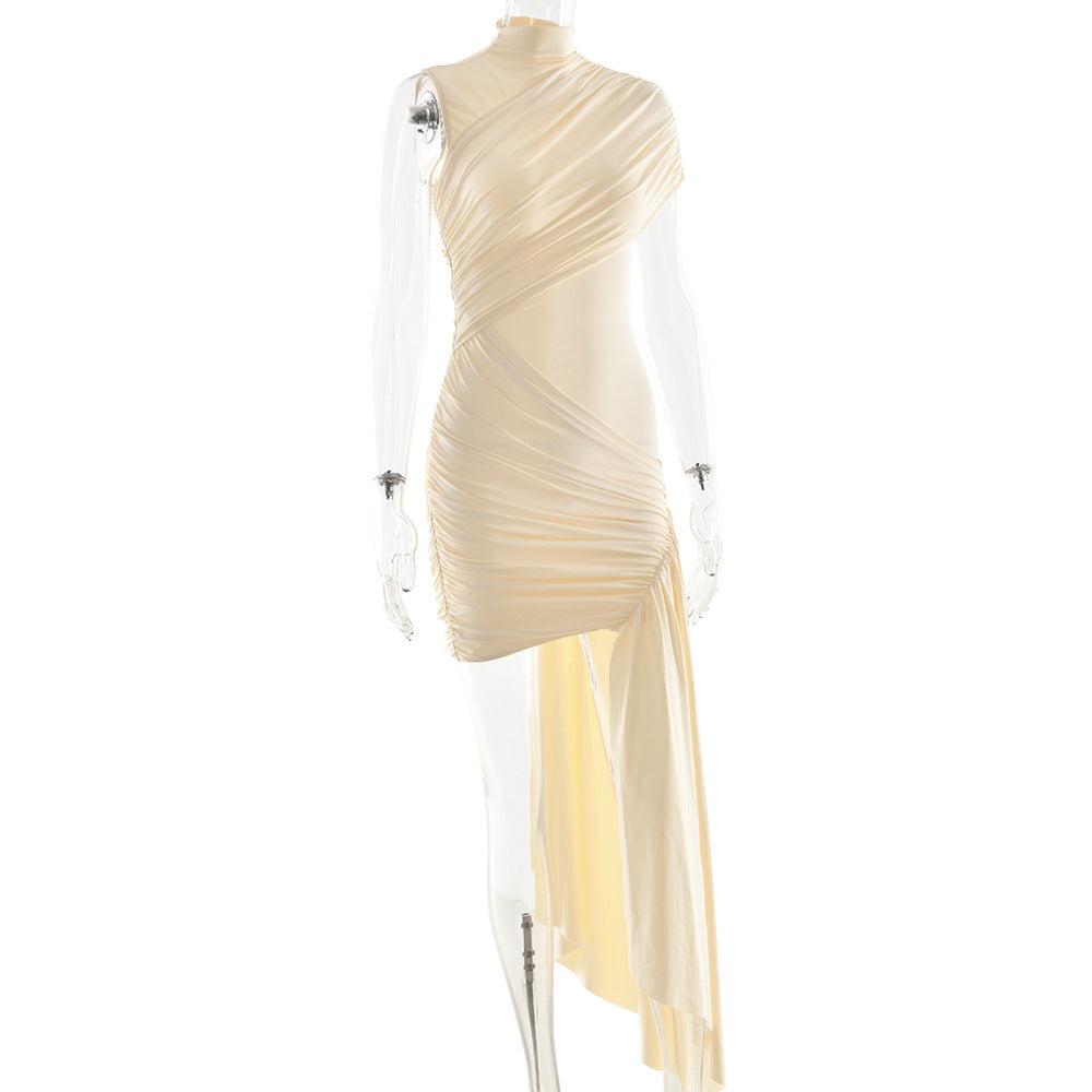 Gema Mini Dress Beige