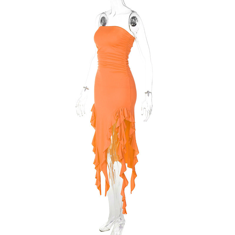 Aliza Mini Dress Orange