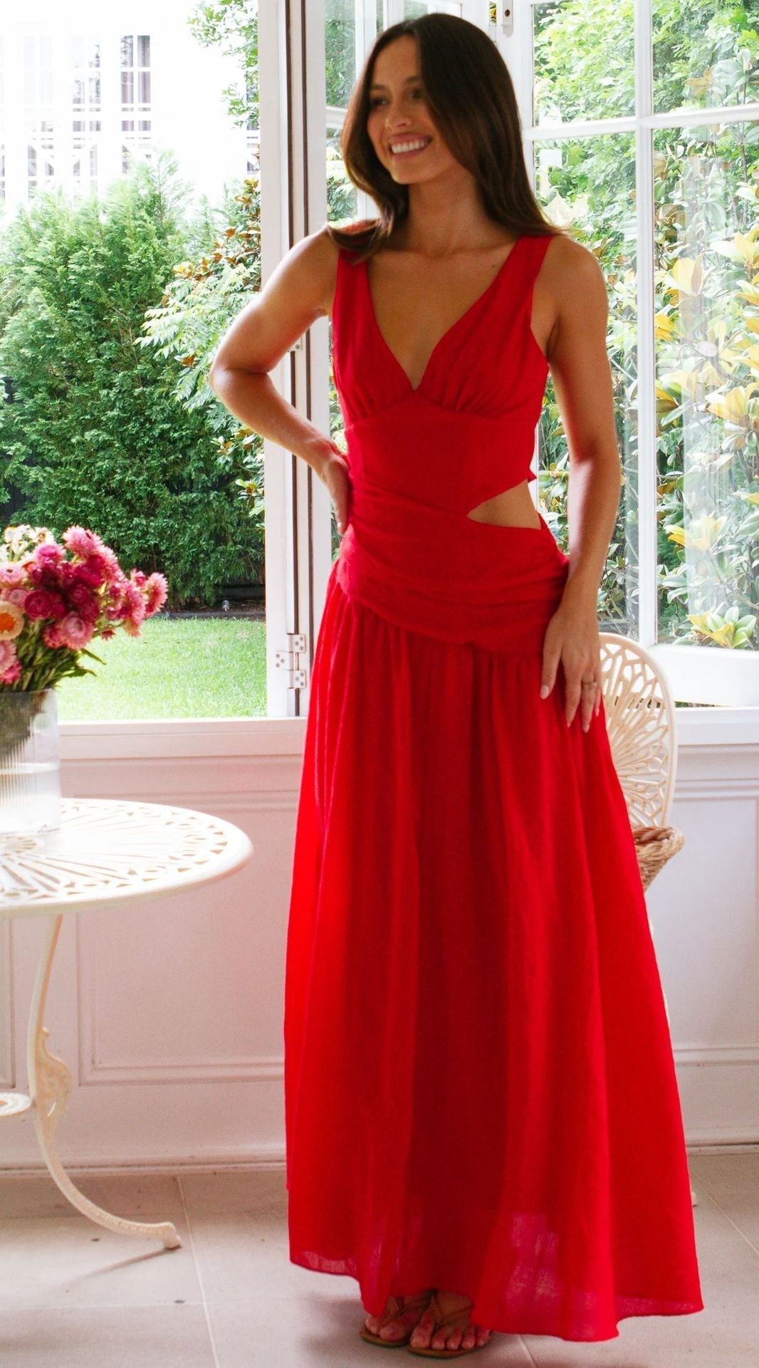 Cherry Dream Dress Red