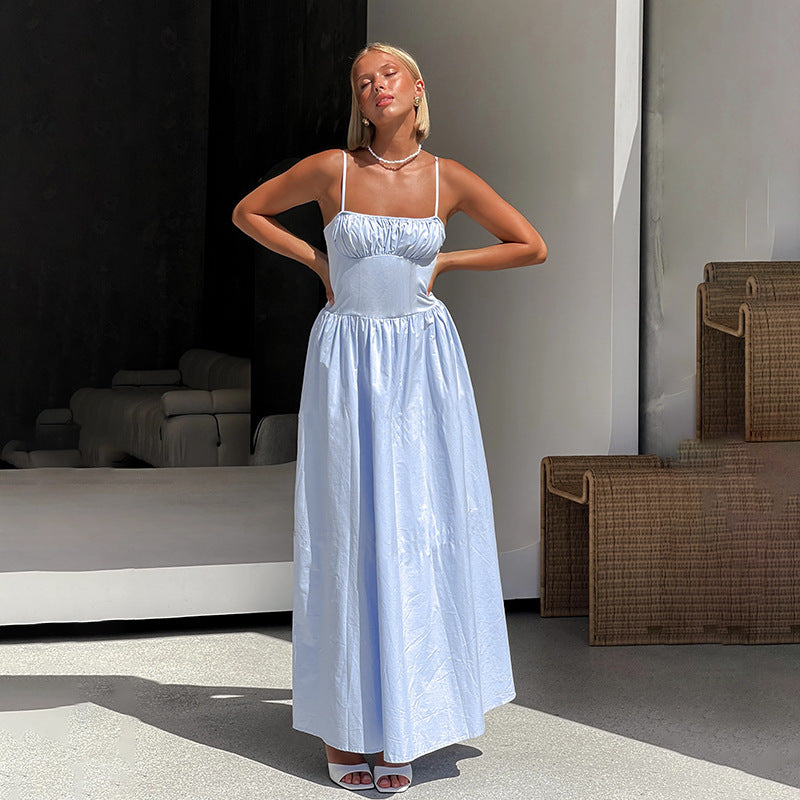 Alina Maxi Dress Light Blue