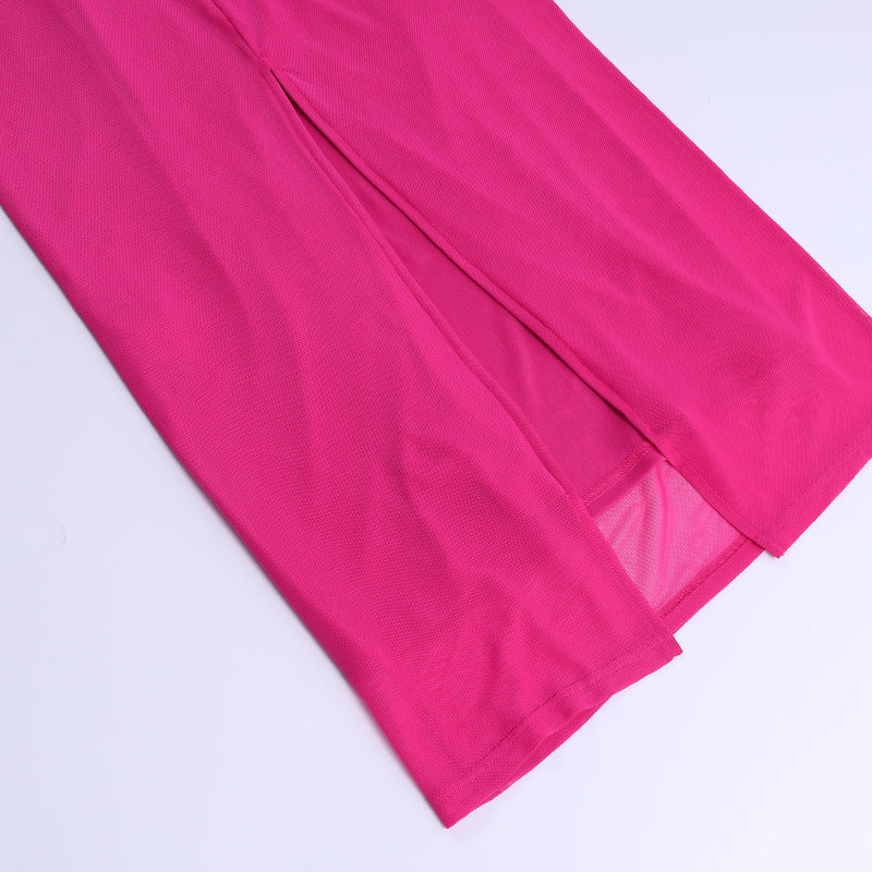 Jasmine Dress Rose Red