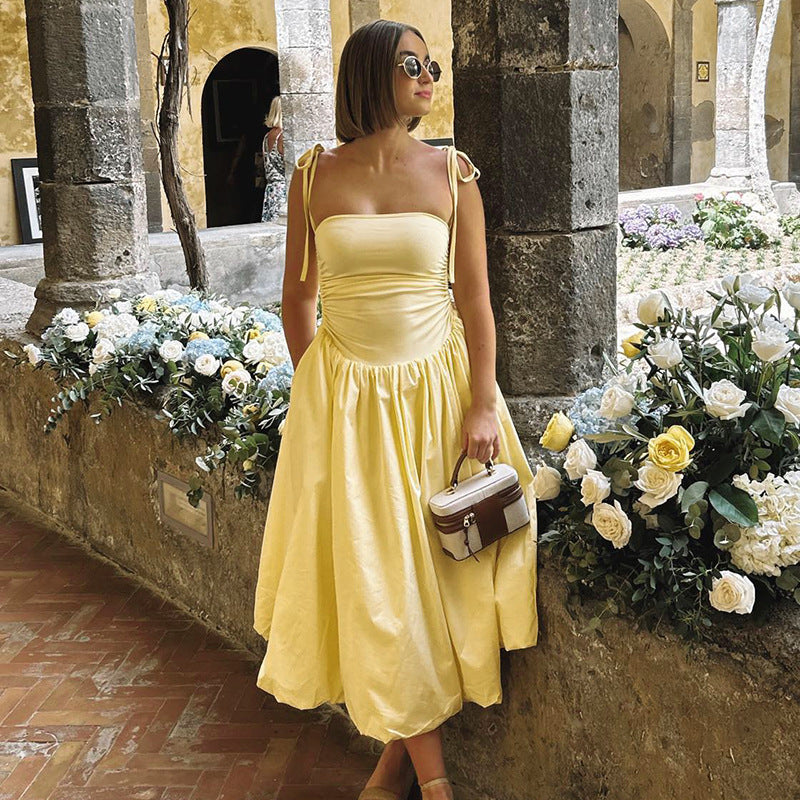 Katlene Dress Yellow