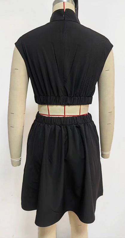 Glorina Mini Dress Black