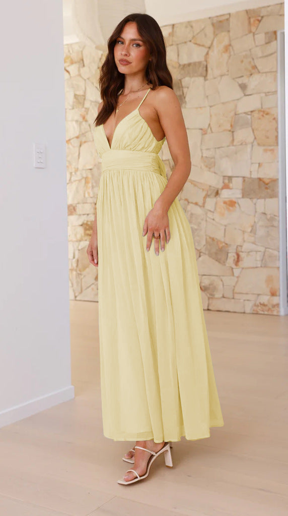 Croft Dress Yellow