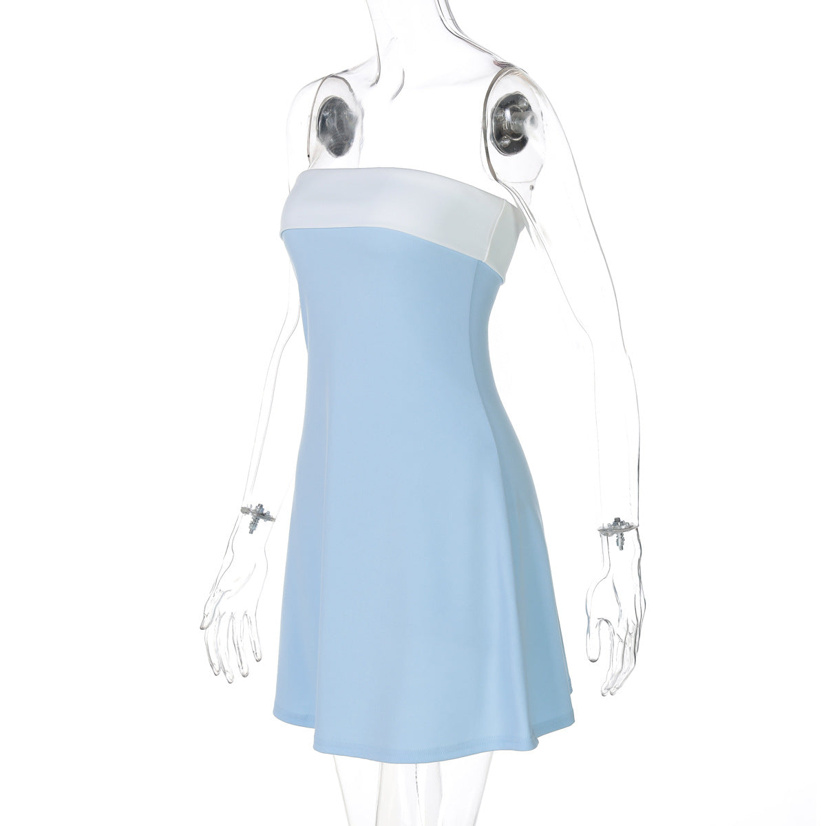 Venetia Mini Dress Blue