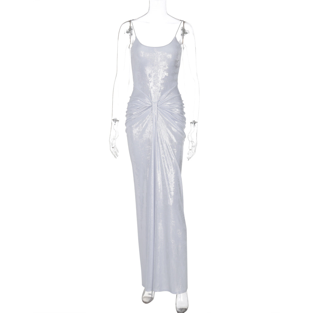 Vinson Maxi Dress Silver