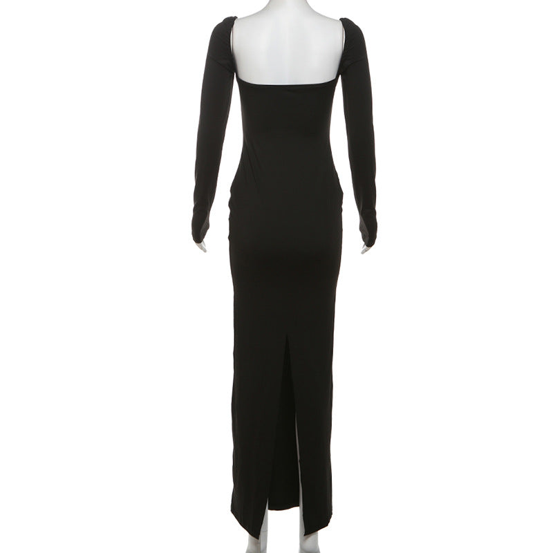 Praush Bodycon Dress Black