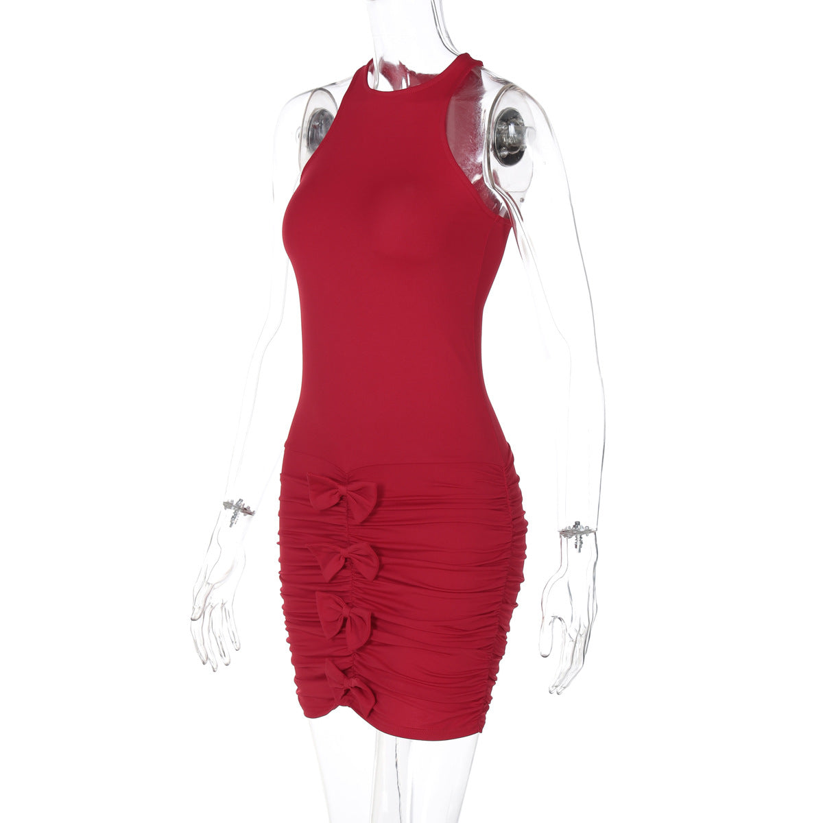 Salone Mini Dress Red
