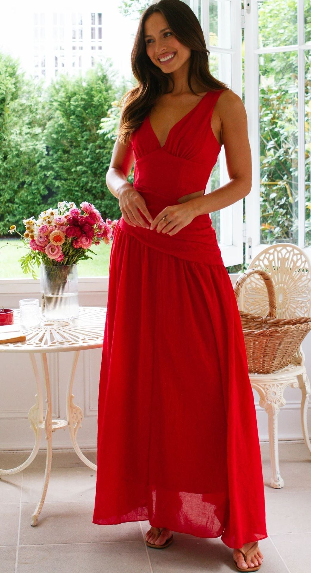 Cherry Dream Dress Red