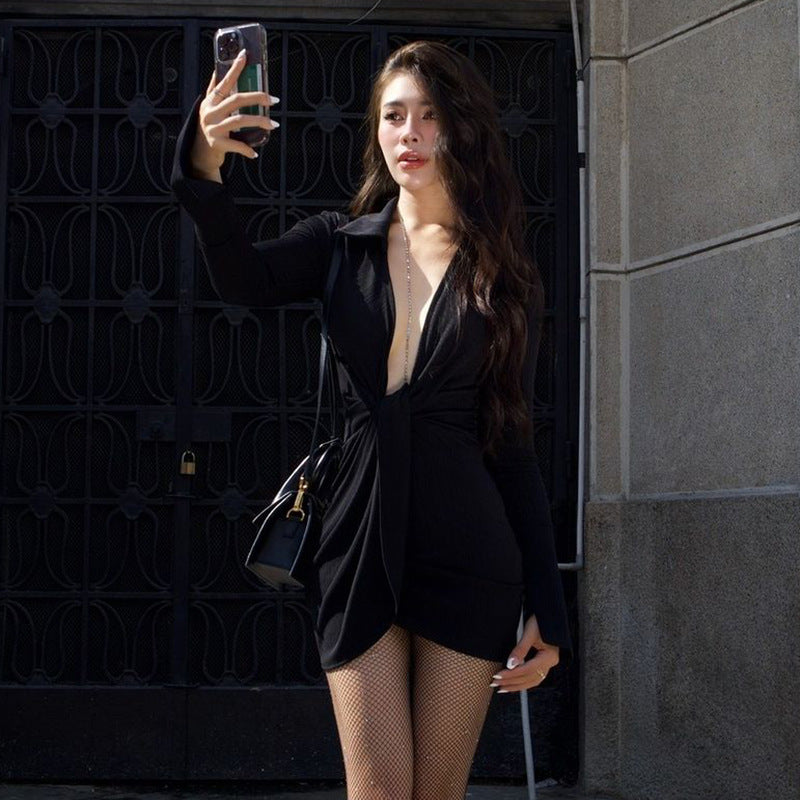 Lisa Mini Dress Black