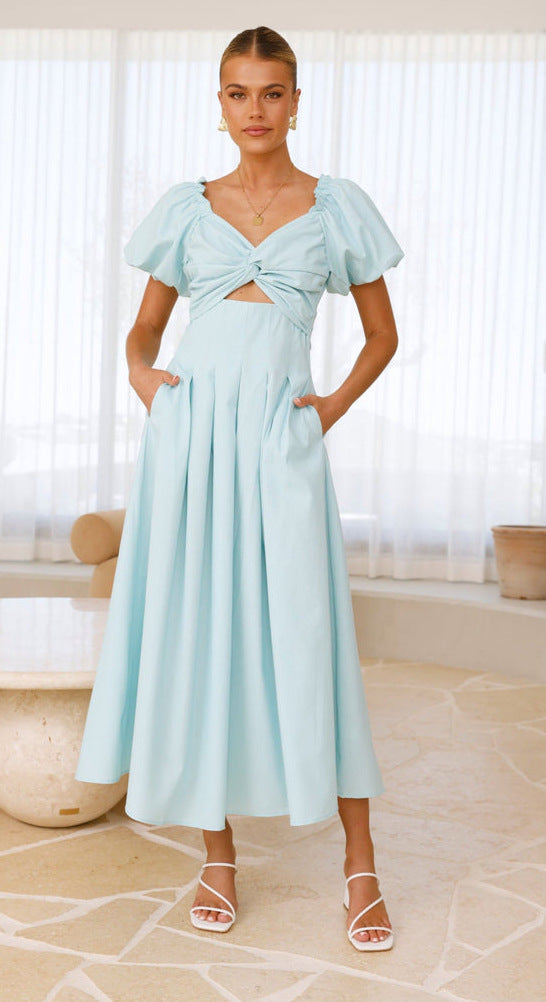 Algar Dress Blue