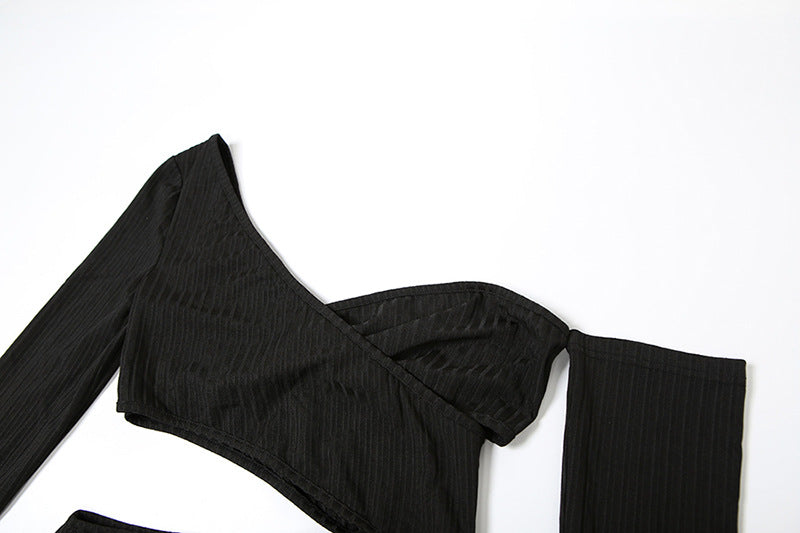 Midnight sky dress Black