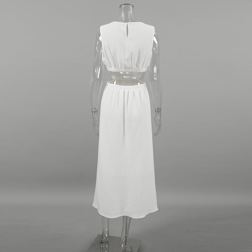 Durian Dress White