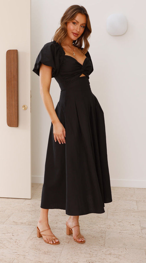 Algar Dress Black