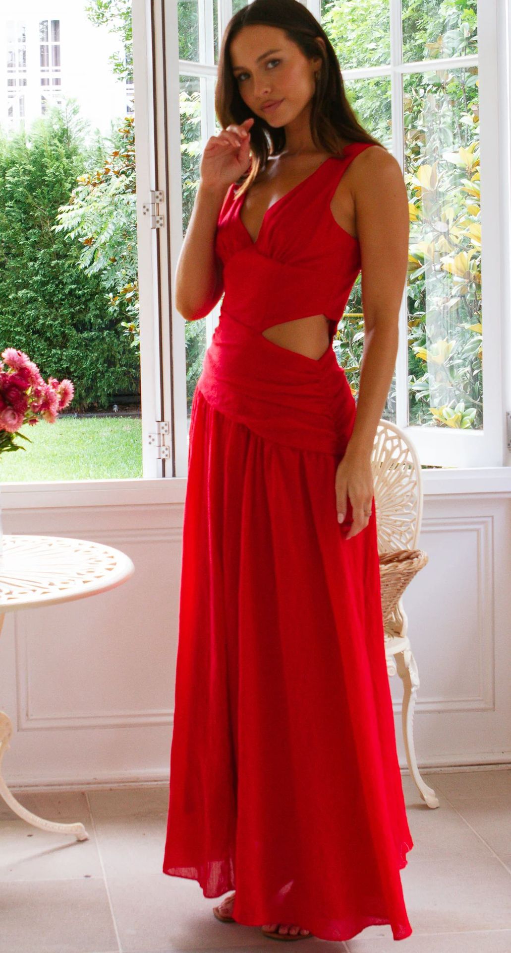 Cherry Dream Dress Red