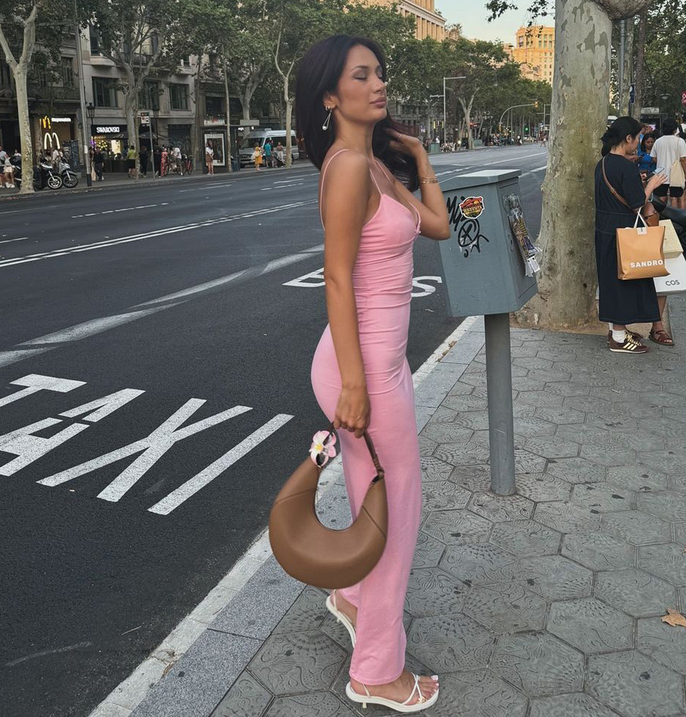Harrison Maxi Dress Pink