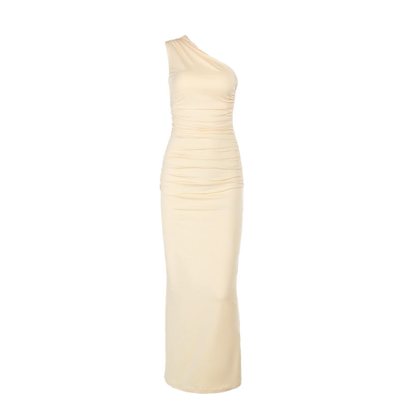 Zuma Assymetrical Dress Yellow