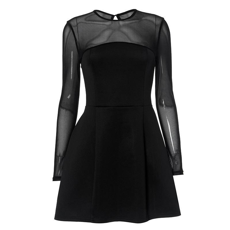 Rhythm Mini Dress Black
